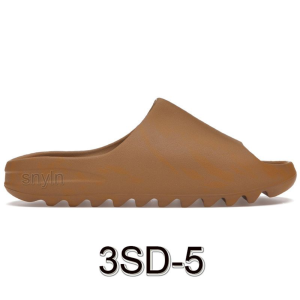 Good Quality YZ Slide Sandals Summer Bone Onyx Resin Soot Ochre Enflame Orange Men Women Sneakers - Image 14