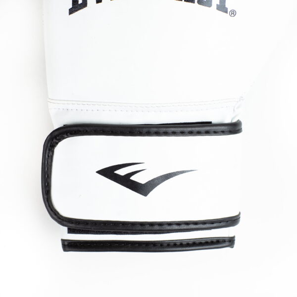 Synthetic Leather Core Training Gloves for Boxing, White, S/M - Image 4