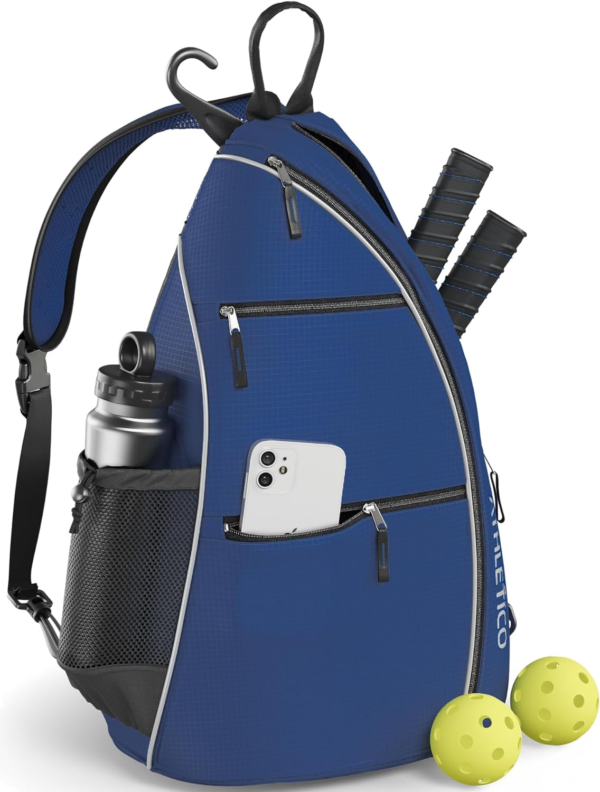 Sling Bag - Crossbody Backpack for Pickleball, Tennis, Racketball, and Travel for Men and Women - Image 9