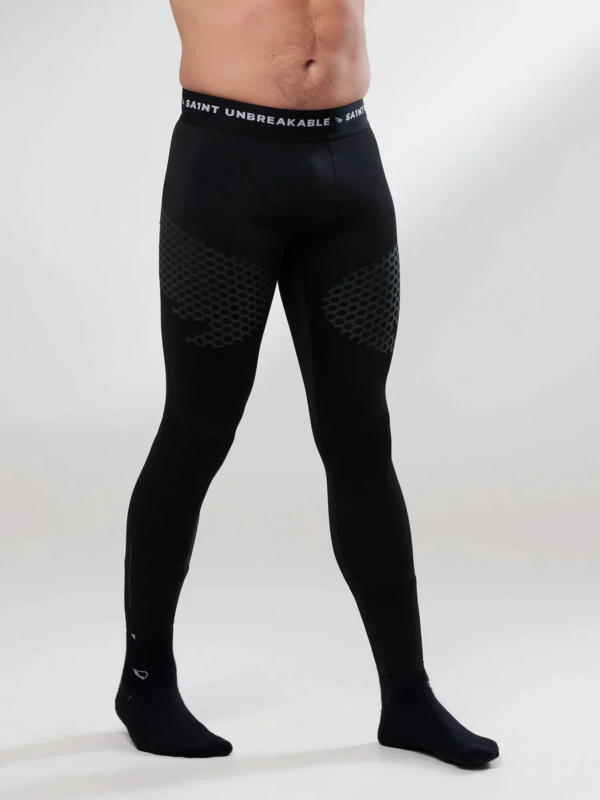 SA1NT Layers - Men'S Compression Tight - Black/Charcoal