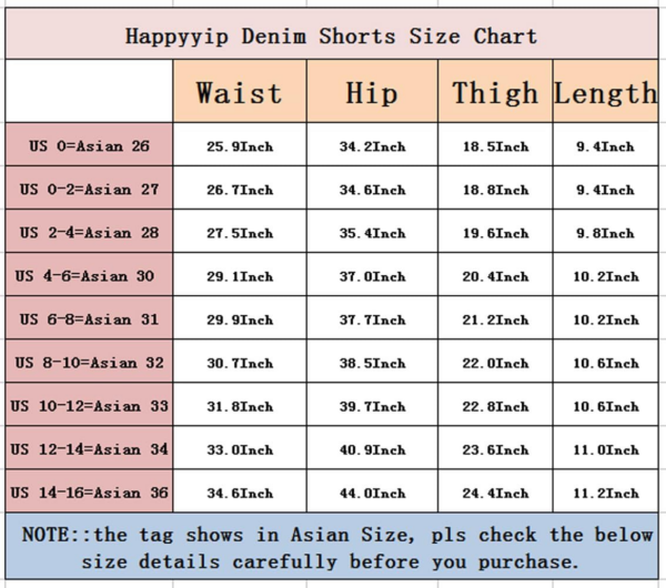 Womens Vintage Fringe Denim Shorts Jeans Vary Styles - Image 5