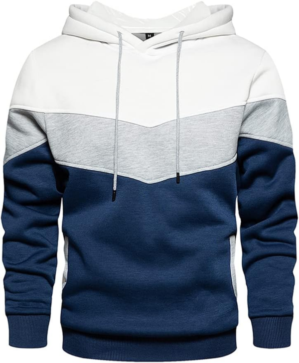 Mens Hooded Sweatshirt Casual Long Sleeve