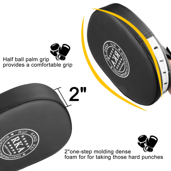 2Pcs Boxing Mitts,  MMA Punching Boxing - Image 4