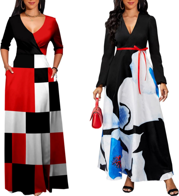 Sexy Maxi Dresses for Women Casual plus Size - Image 6