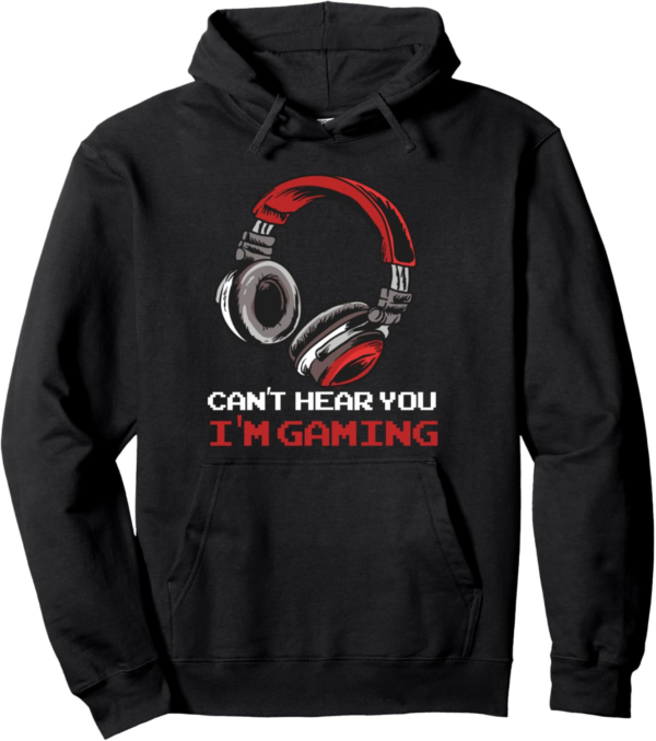 Can'T Hear You I'M Gaming - Gamer Gift Video Games Online Pullover Hoodie