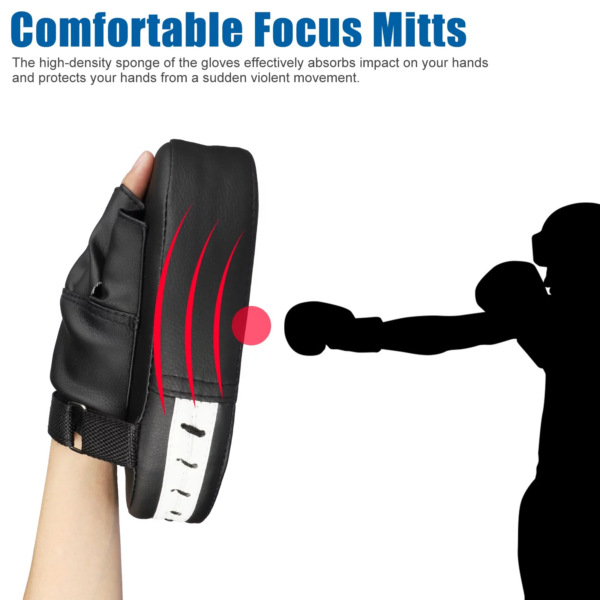 2Pcs Boxing Mitts,  MMA Punching Boxing - Image 2