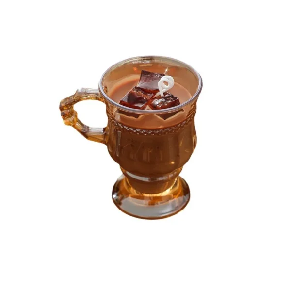 Ins Vintage Creative Handmade Glass Simulated Iced American Coffee Aroma Candle Romantic Ambiance Home Decorative Ornament - Image 5