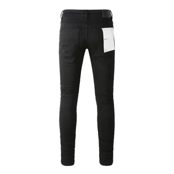 Purple Jeans American High Street Black Pleated Basic - Image 5